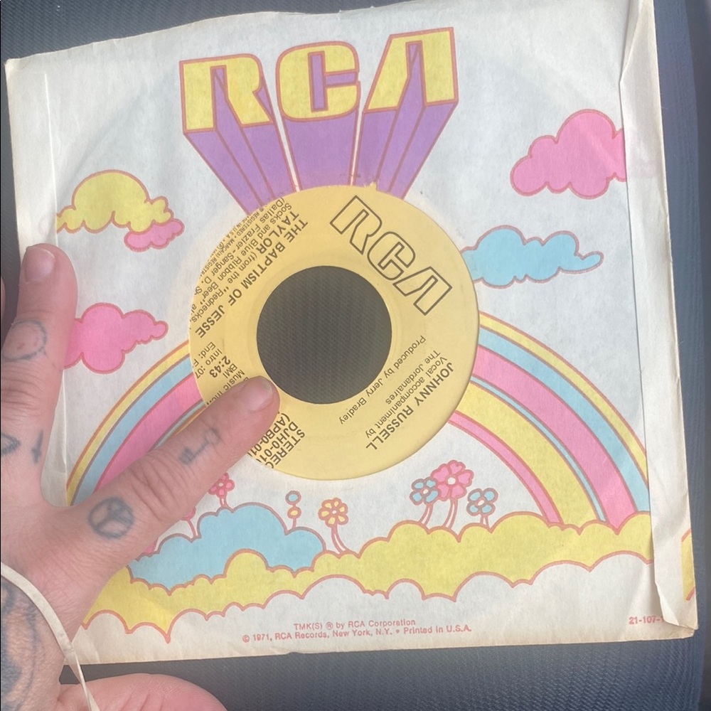 Vintage RCA Vinyl Record Sleeve